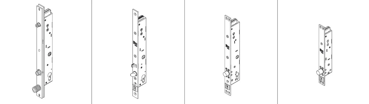 Zamki solenoidowe do drzwi z kontrola dostepu